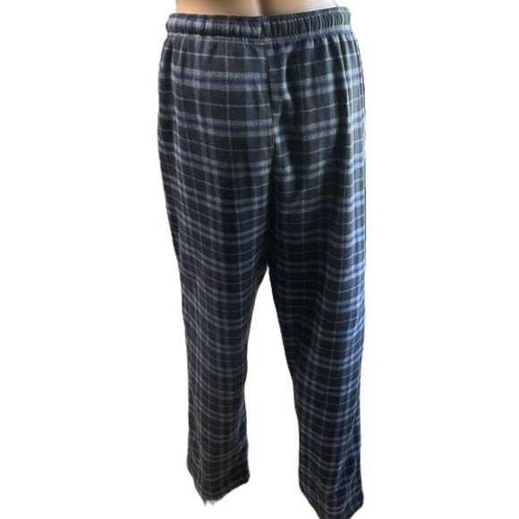 Beverly Hills Polo Club Plaid Drawstring College Loungewear Pajama Pants Large - Picture 10 of 13